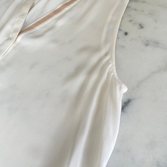 Joie Silk Tank with Blush Detail - Picture 8 of 16